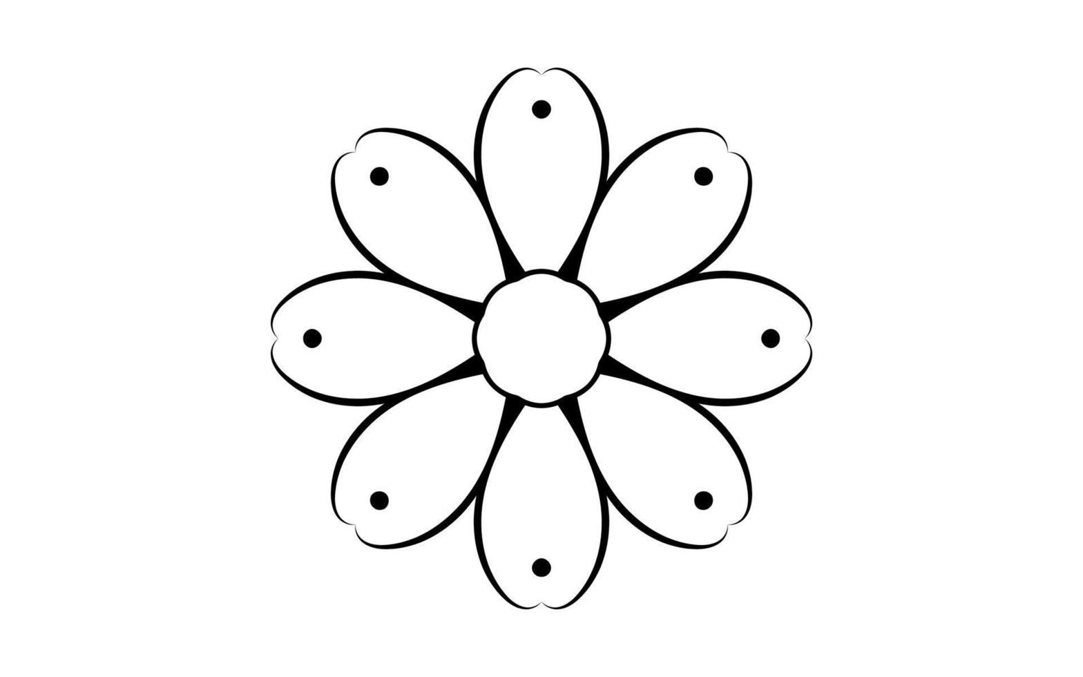 Flower icon vector isolated on white background,Hand drawn flower icon illustration,Floral logo template,Symbol natural icon