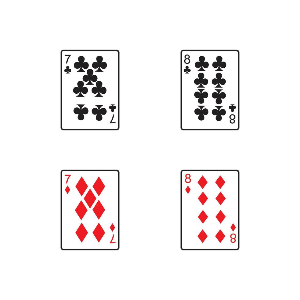 playing card vector