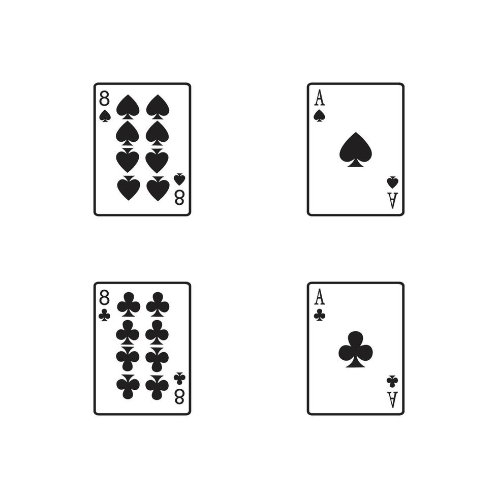 playing card vector