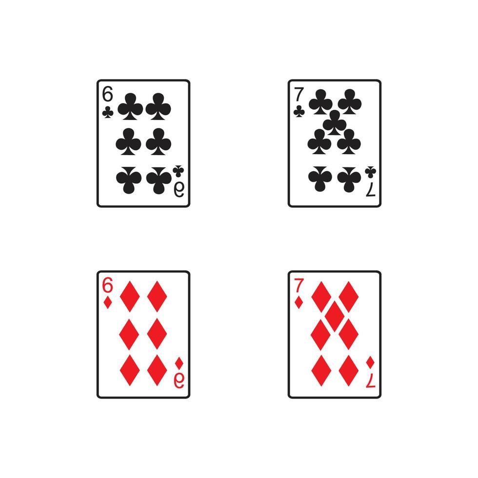 playing card vector