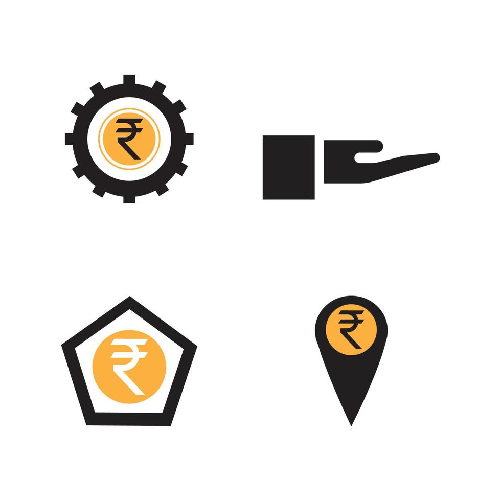 rupia logo vector