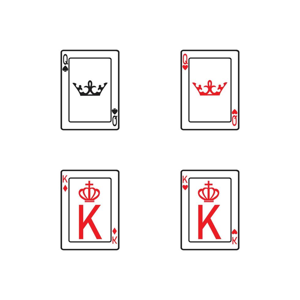 playing card vector