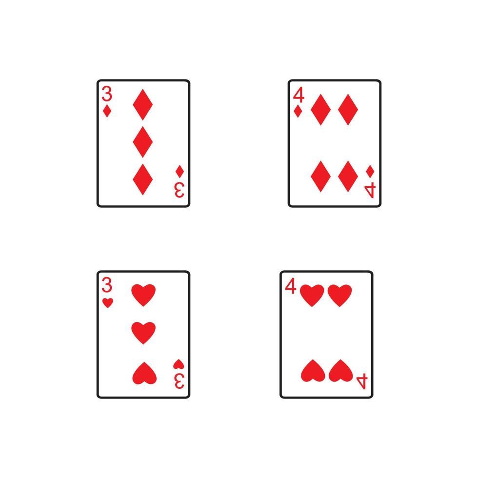 playing card vector