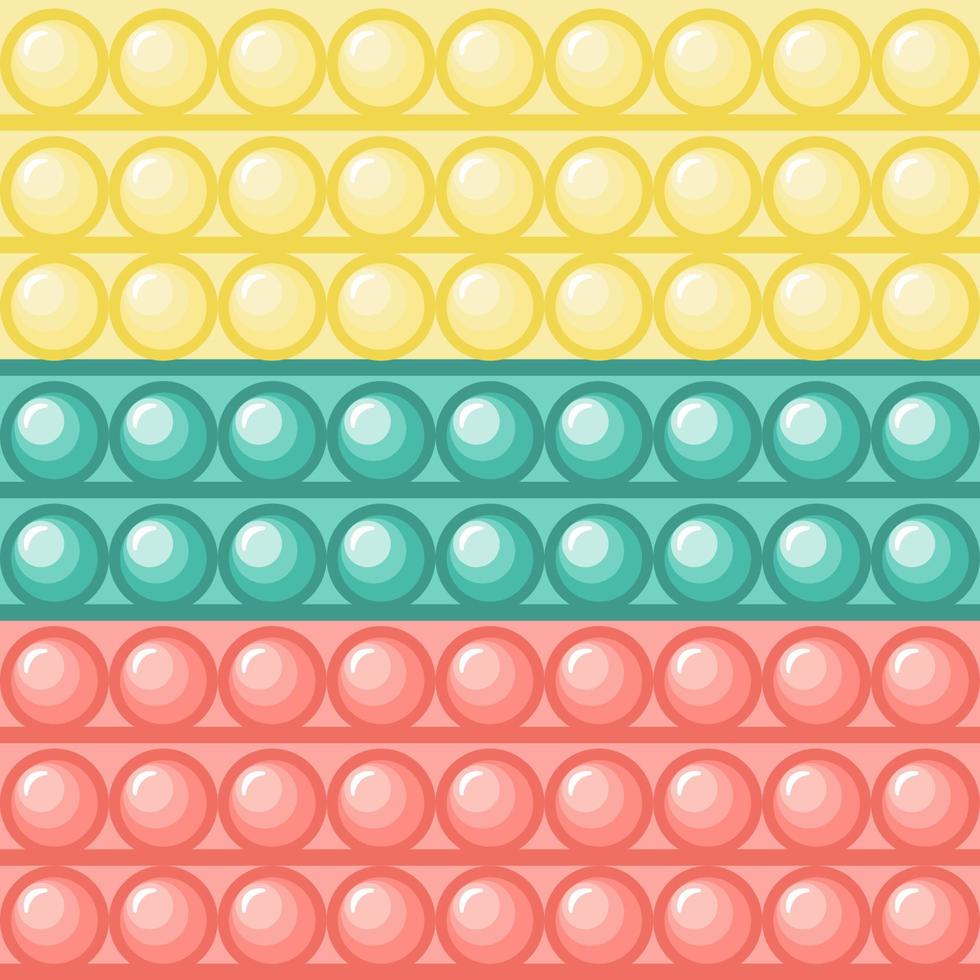 Vector bubbles seamless pattern.