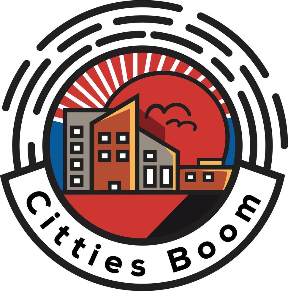 Modern City Logo Design Template vector