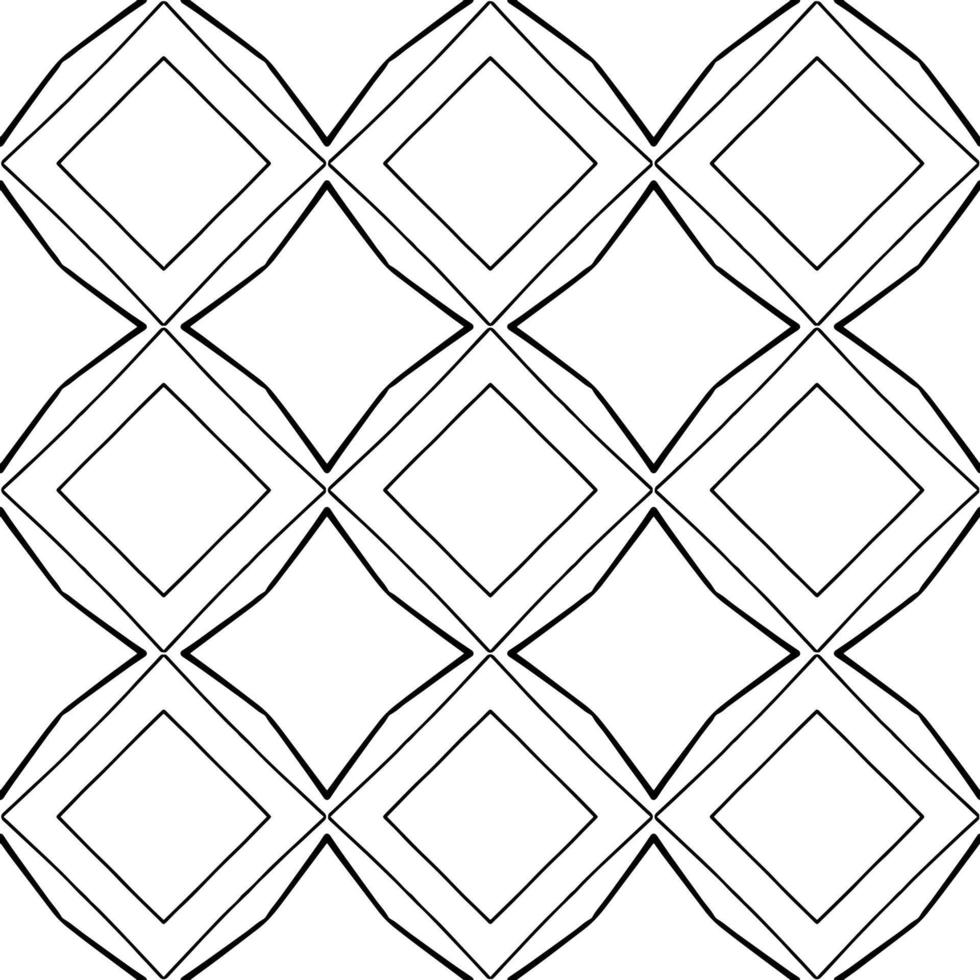 Abstract background with diamond curves with grid tiles vector