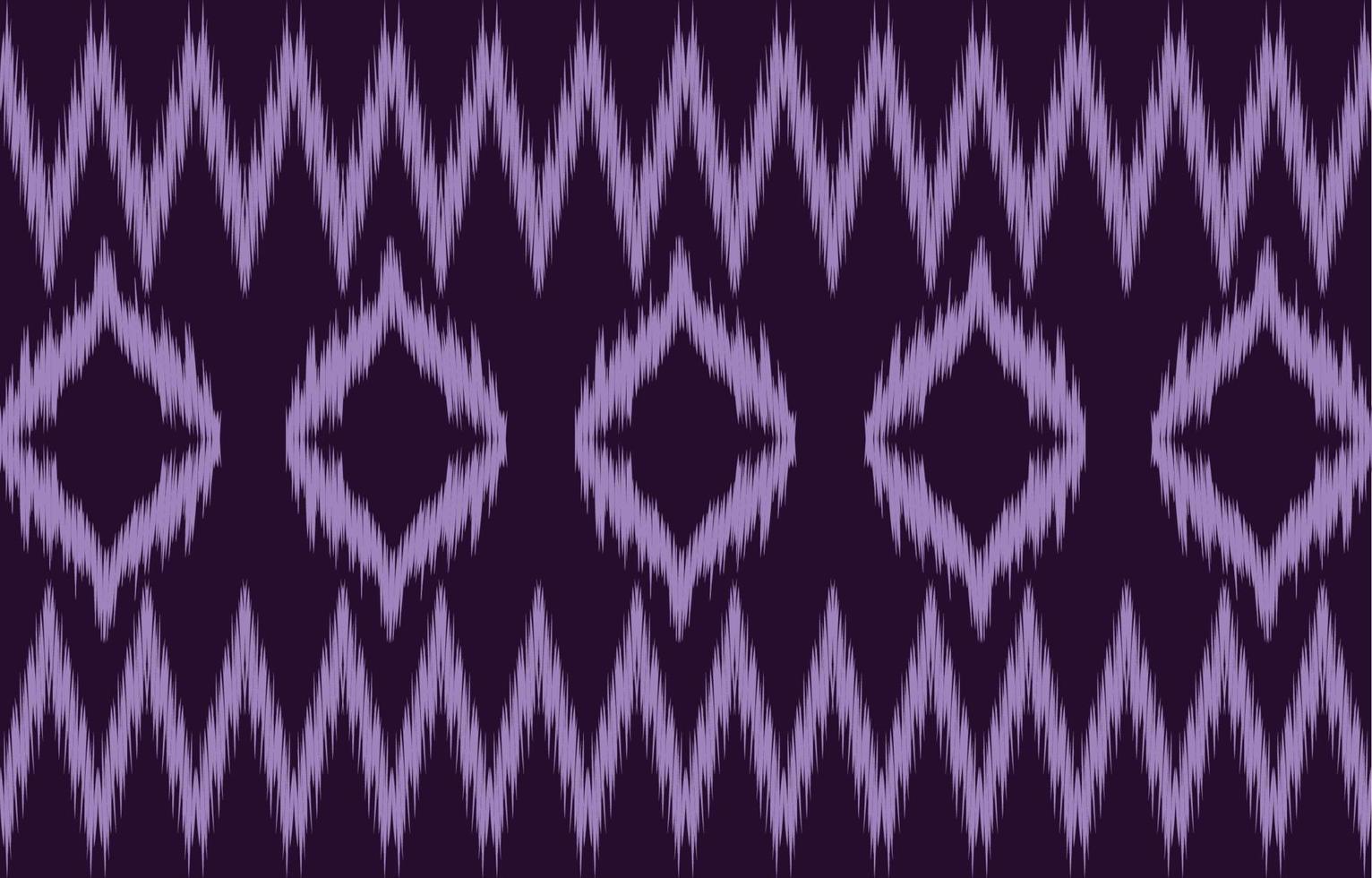 tela ikat de patrones sin fisuras estilo de bordado tradicional étnico geométrico. diseño para fondo, alfombra, estera, sarong, ropa, ilustración vectorial. vector