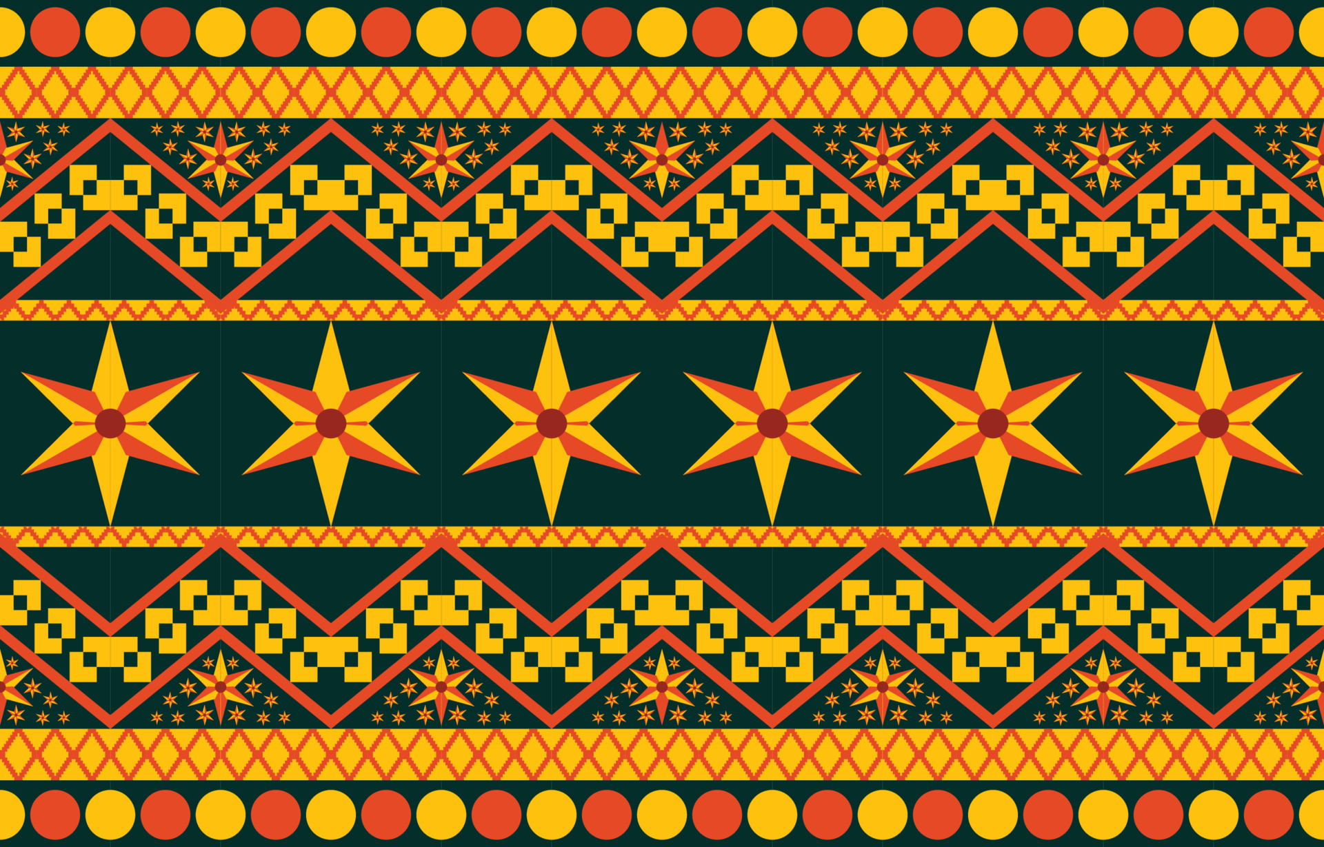 flower colorful fabric ,Geometric ethnic pattern in traditional