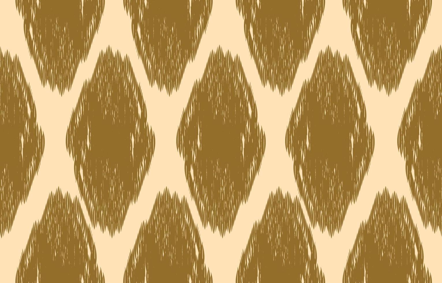 tela ikat de patrones sin fisuras estilo de bordado tradicional étnico geométrico. diseño para fondo, alfombra, estera, sarong, ropa, ilustración vectorial. vector