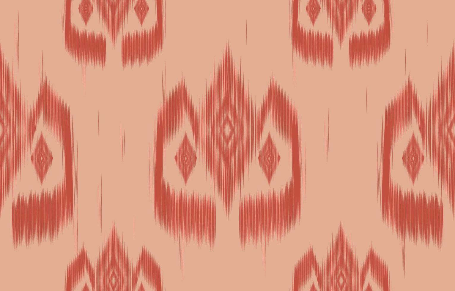 fabric ikat seamless pattern geometric ethnic traditional embroidery style.Design for background,carpet,mat,sarong,clothing,Vector illustration. vector