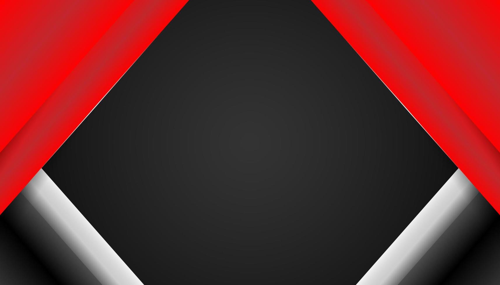 Red and black abstract background vector