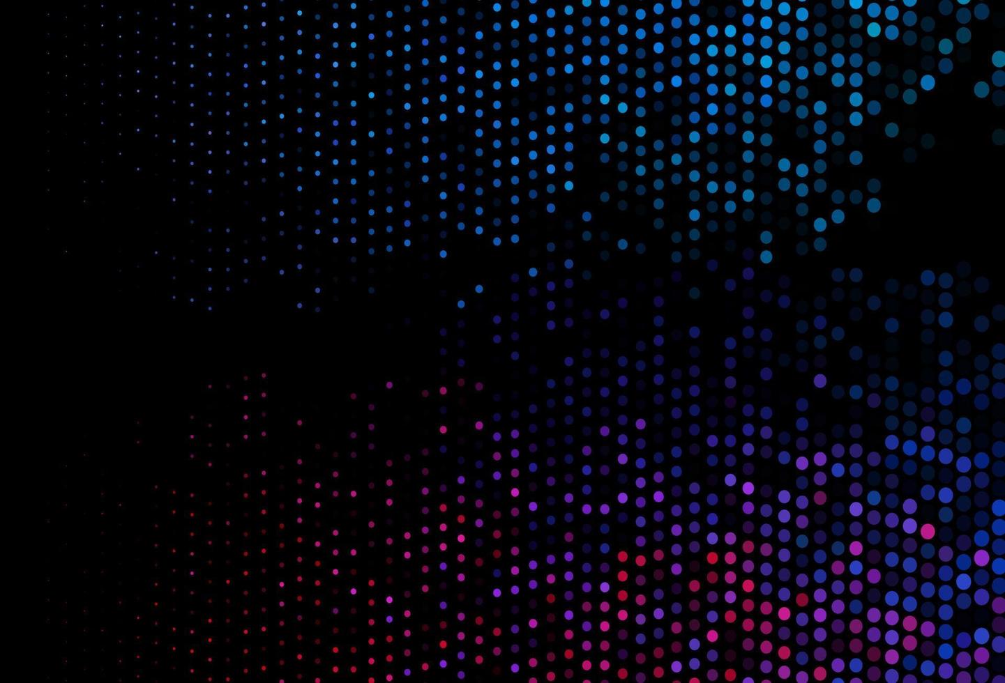 Dark Blue, Red vector texture with disks.