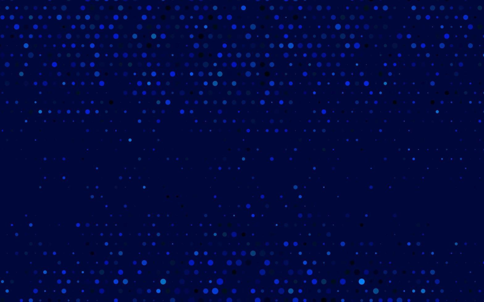 Dark BLUE vector backdrop with dots.