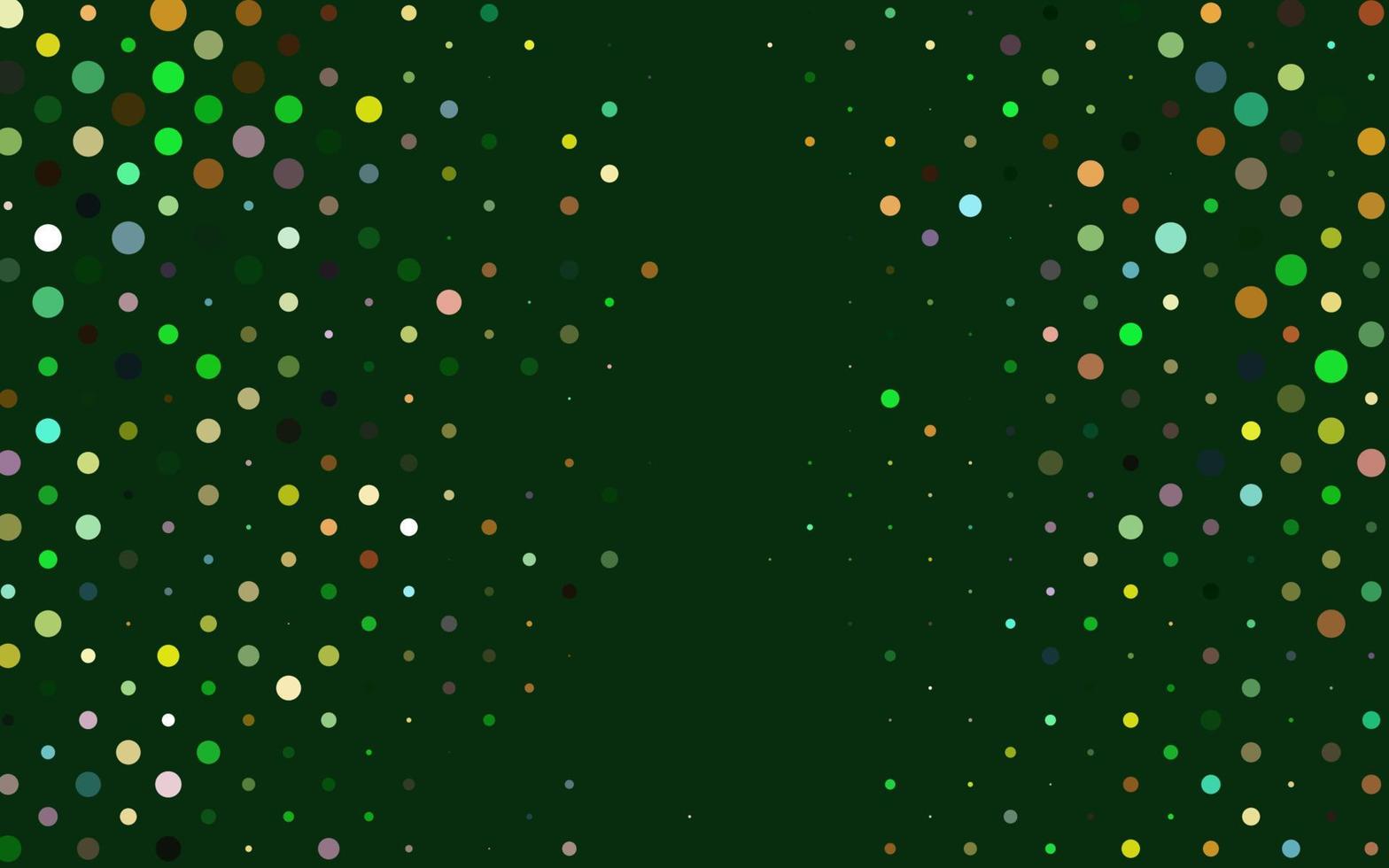 Light Multicolor, Rainbow vector template with circles.