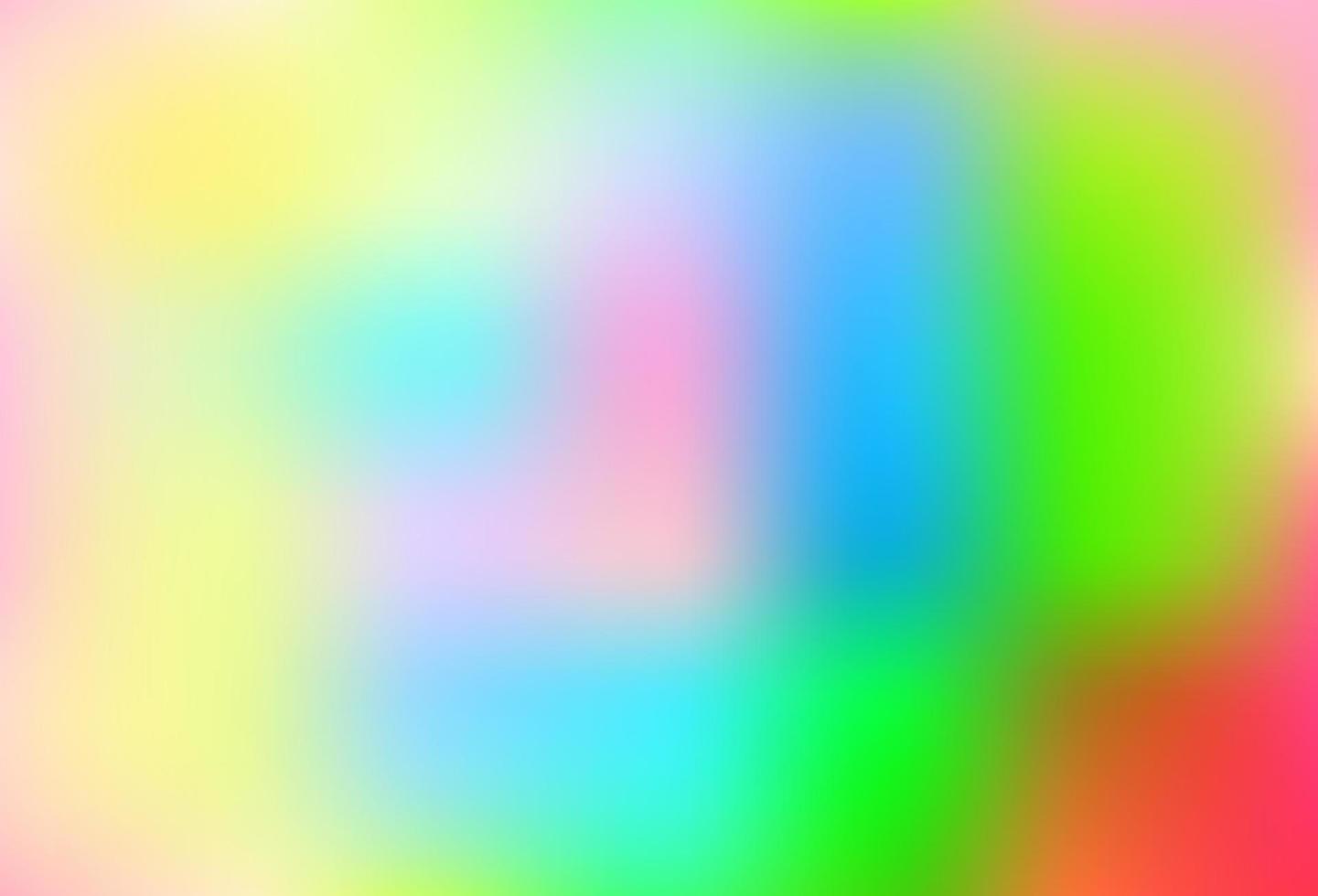 Light Multicolor, Rainbow vector blurred and colored template.