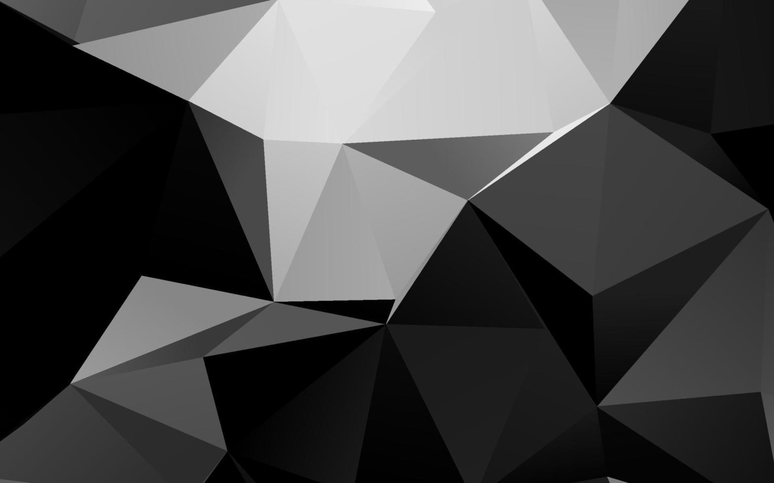 Dark Silver, Gray vector low poly texture.