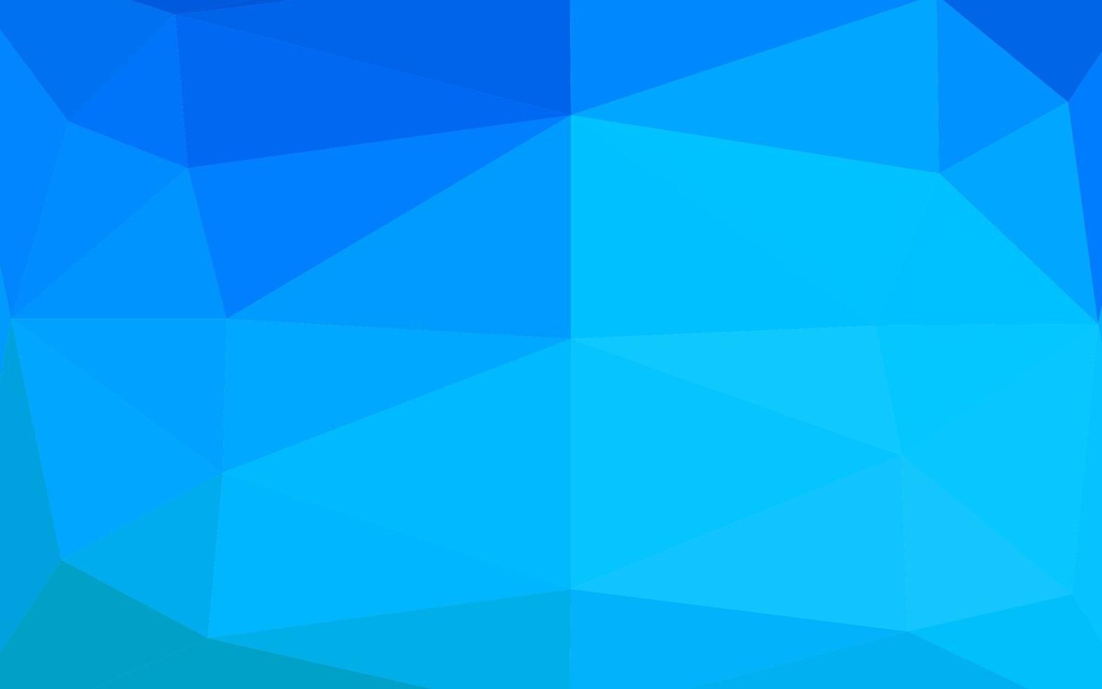 diseño abstracto de polígono de vector azul claro.