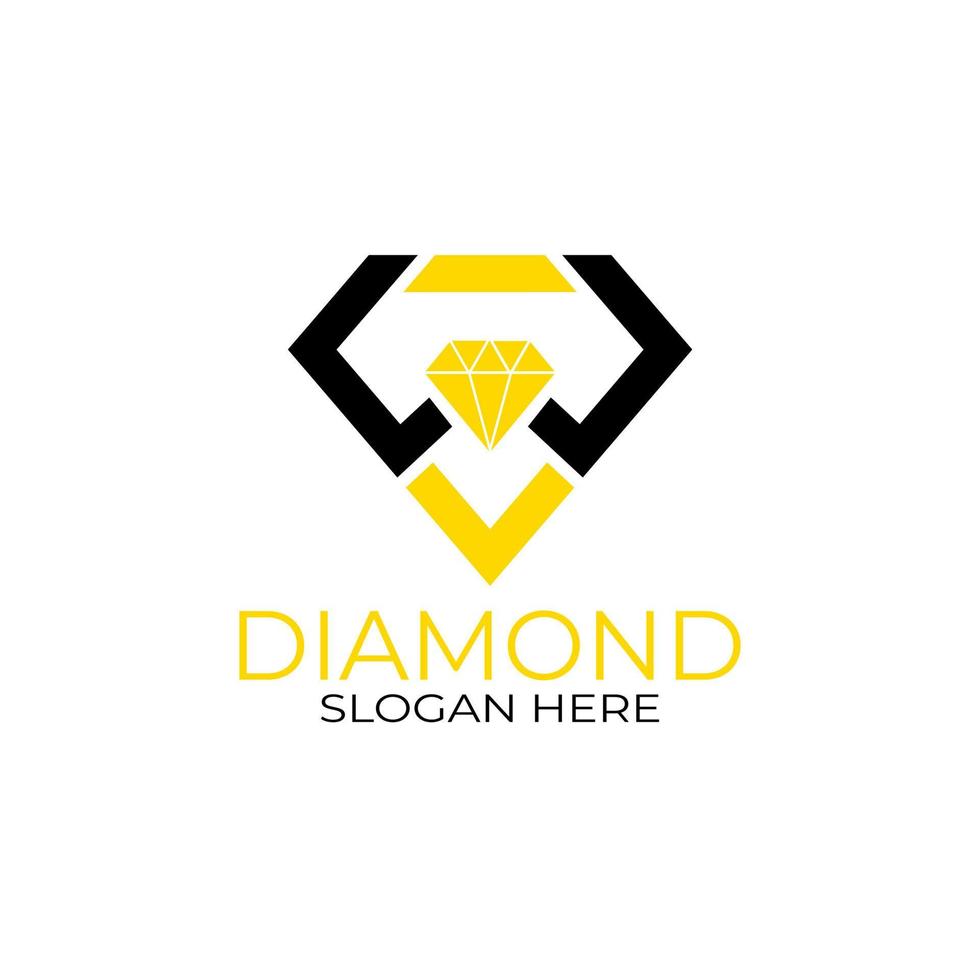 Letter w Diamond Logo Design. Design Concept, Logos, Logogram, Logotype Diamond Template vector