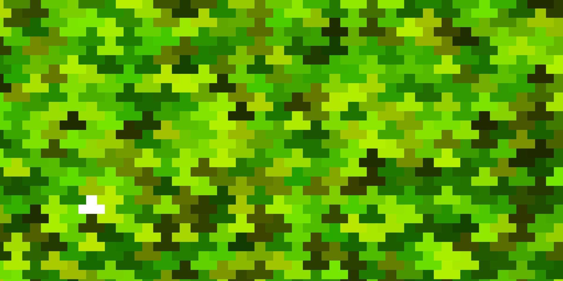 Light Green, Yellow vector layout with lines, rectangles.