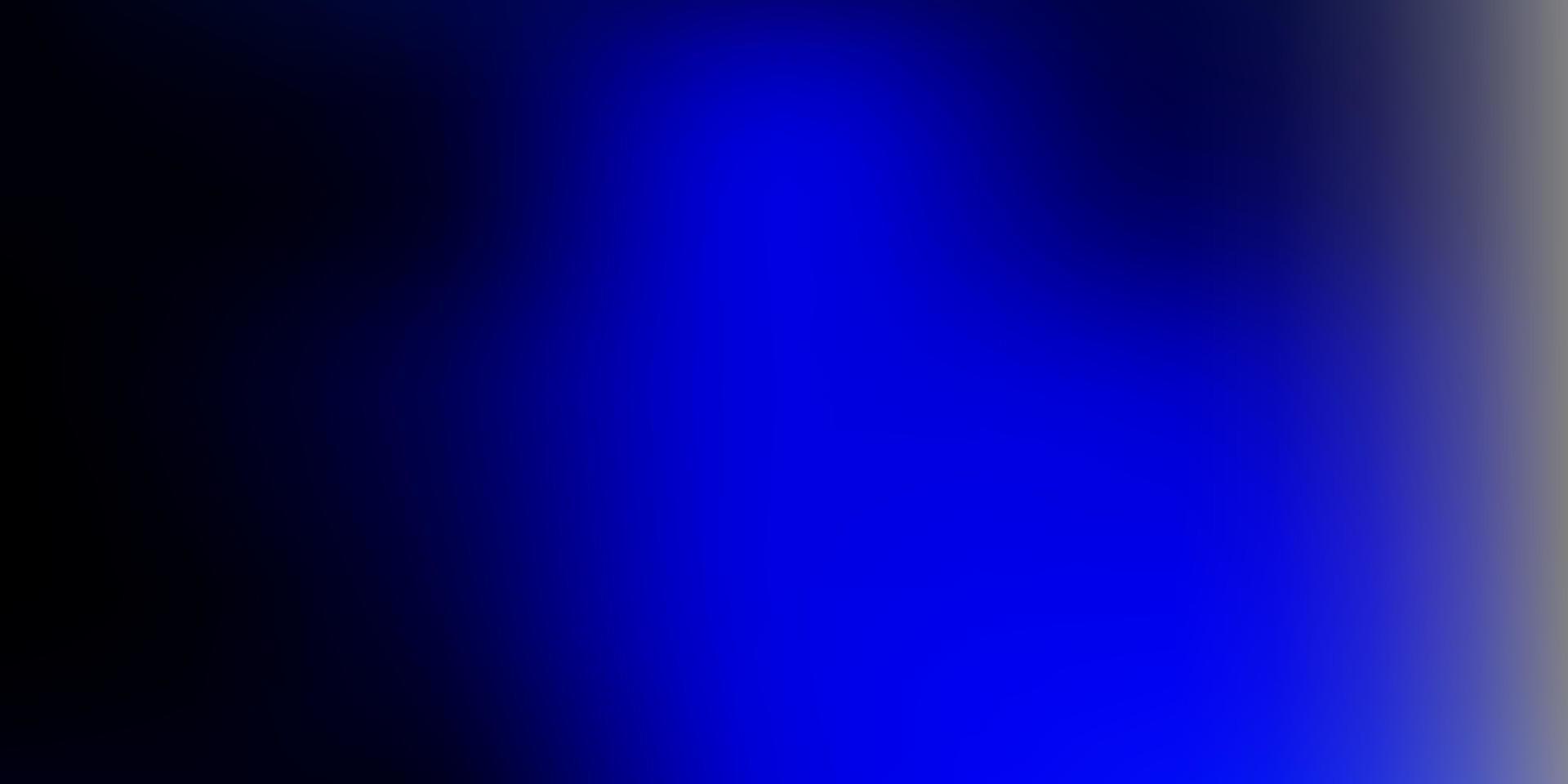 Dark blue vector gradient blur drawing.