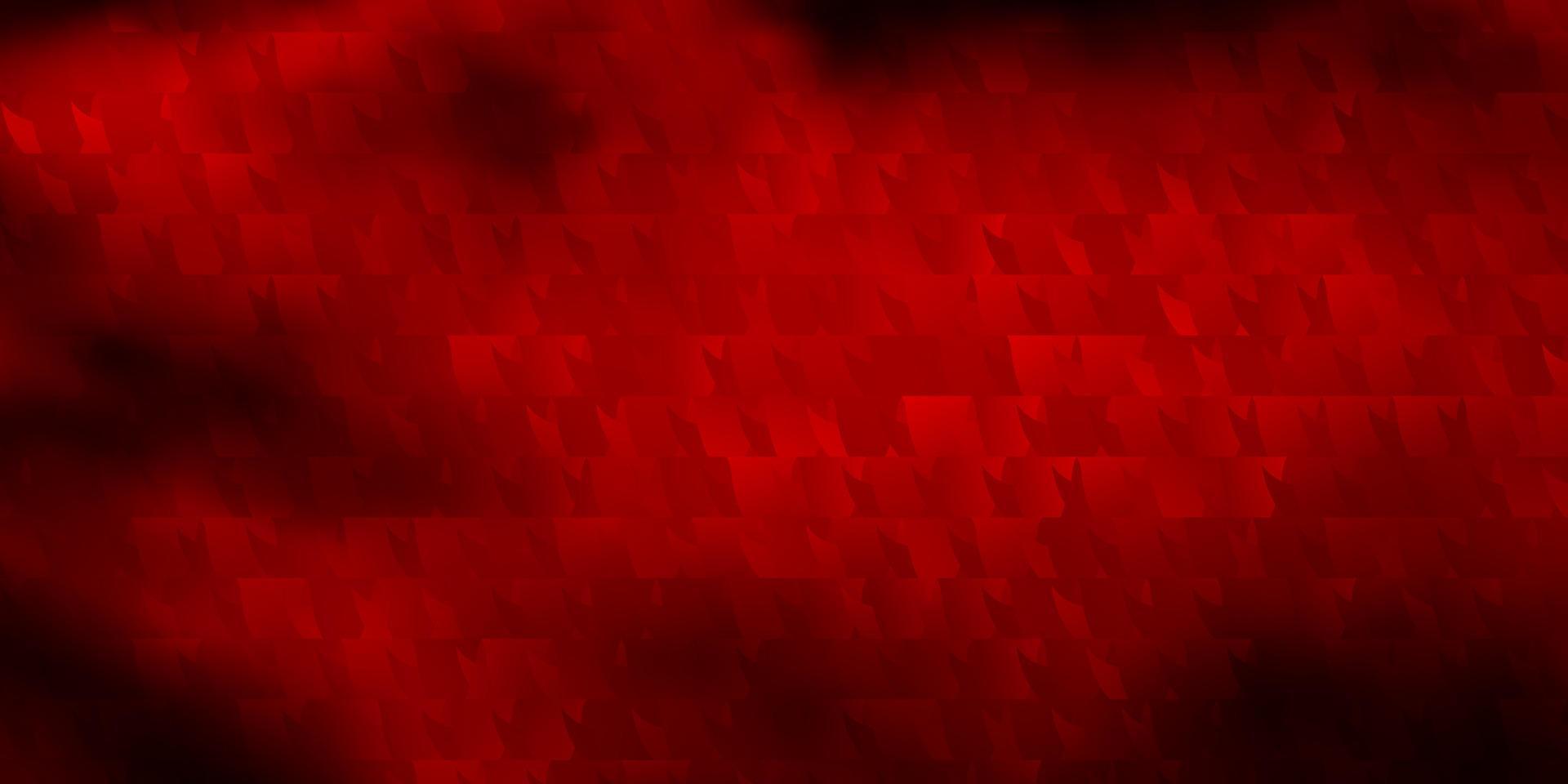Dark Red vector pattern with polygonal style.