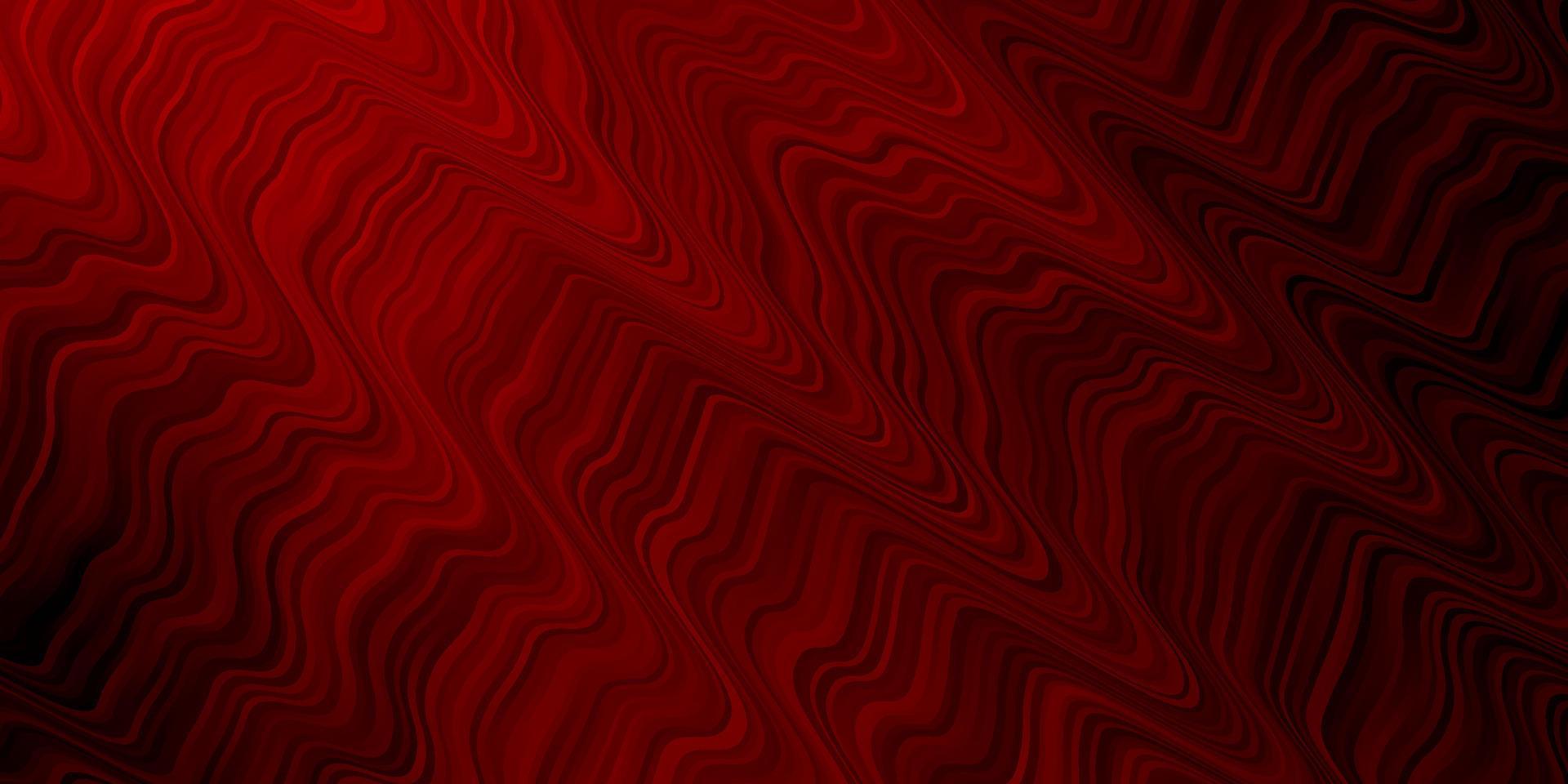 Dark Red vector template with wry lines.