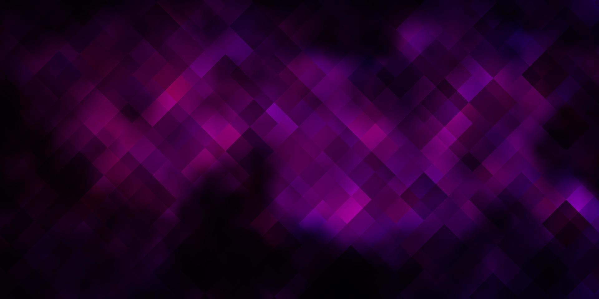 Dark Pink vector pattern in square style.