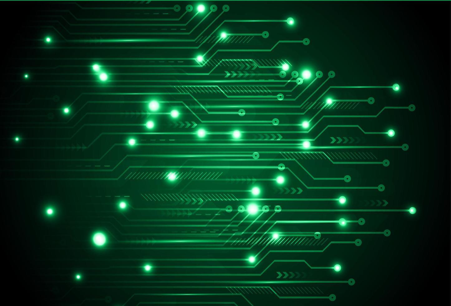 cyber circuit future technology concept background vector
