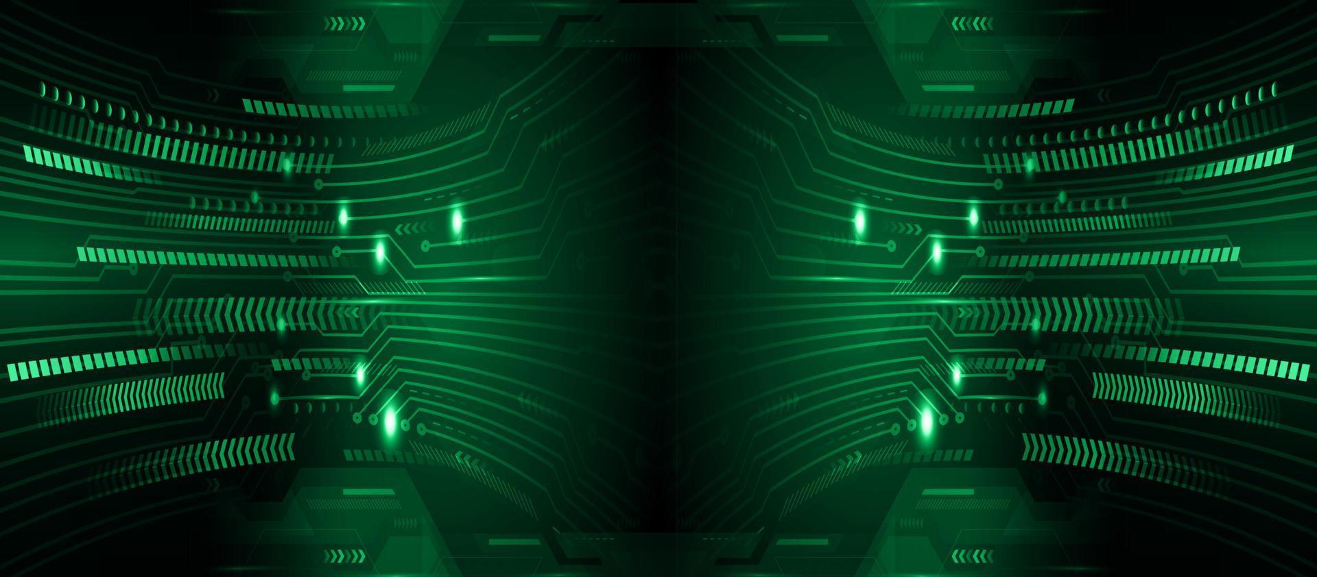 cyber circuit future technology concept background vector