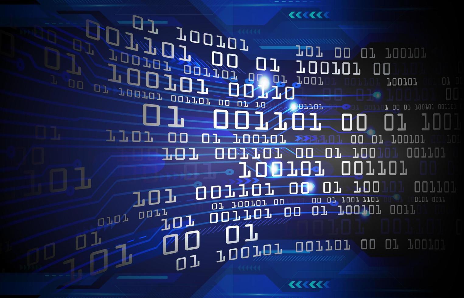 cyber circuit future technology concept background vector
