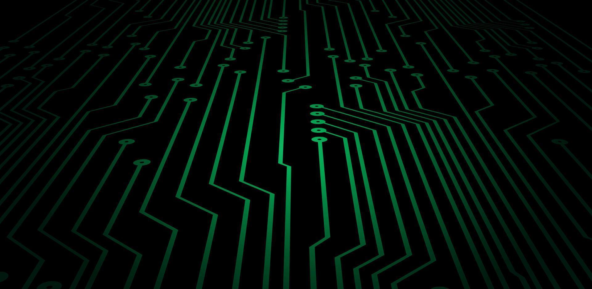 cyber circuit future technology concept background vector