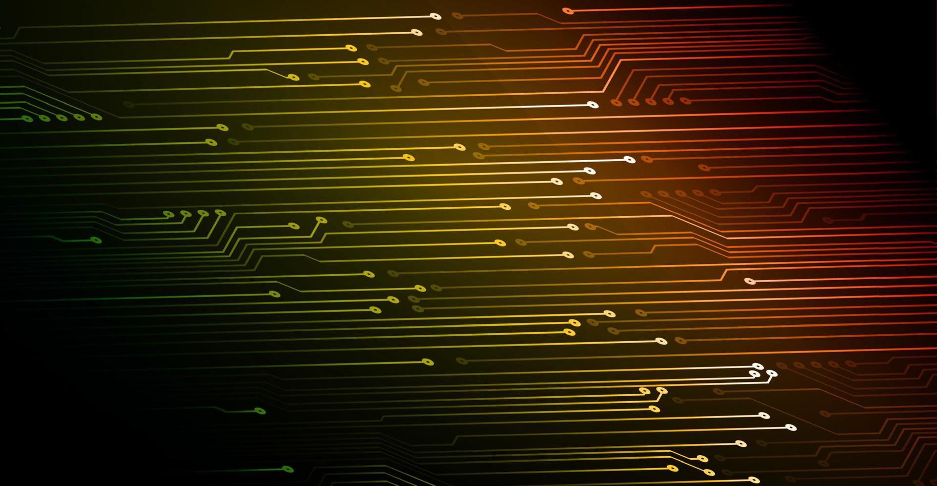 cyber circuit future technology concept background vector