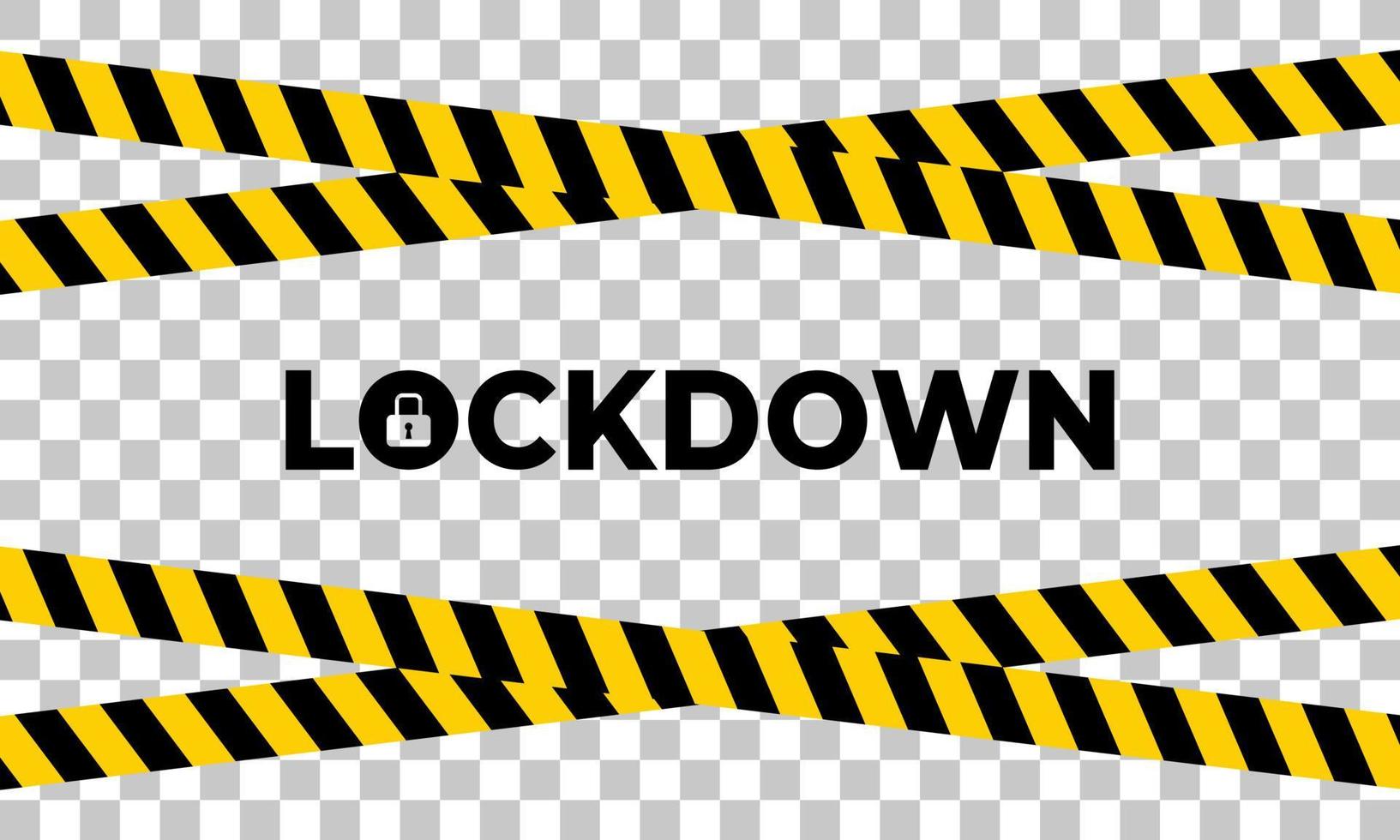 lockdown vector background