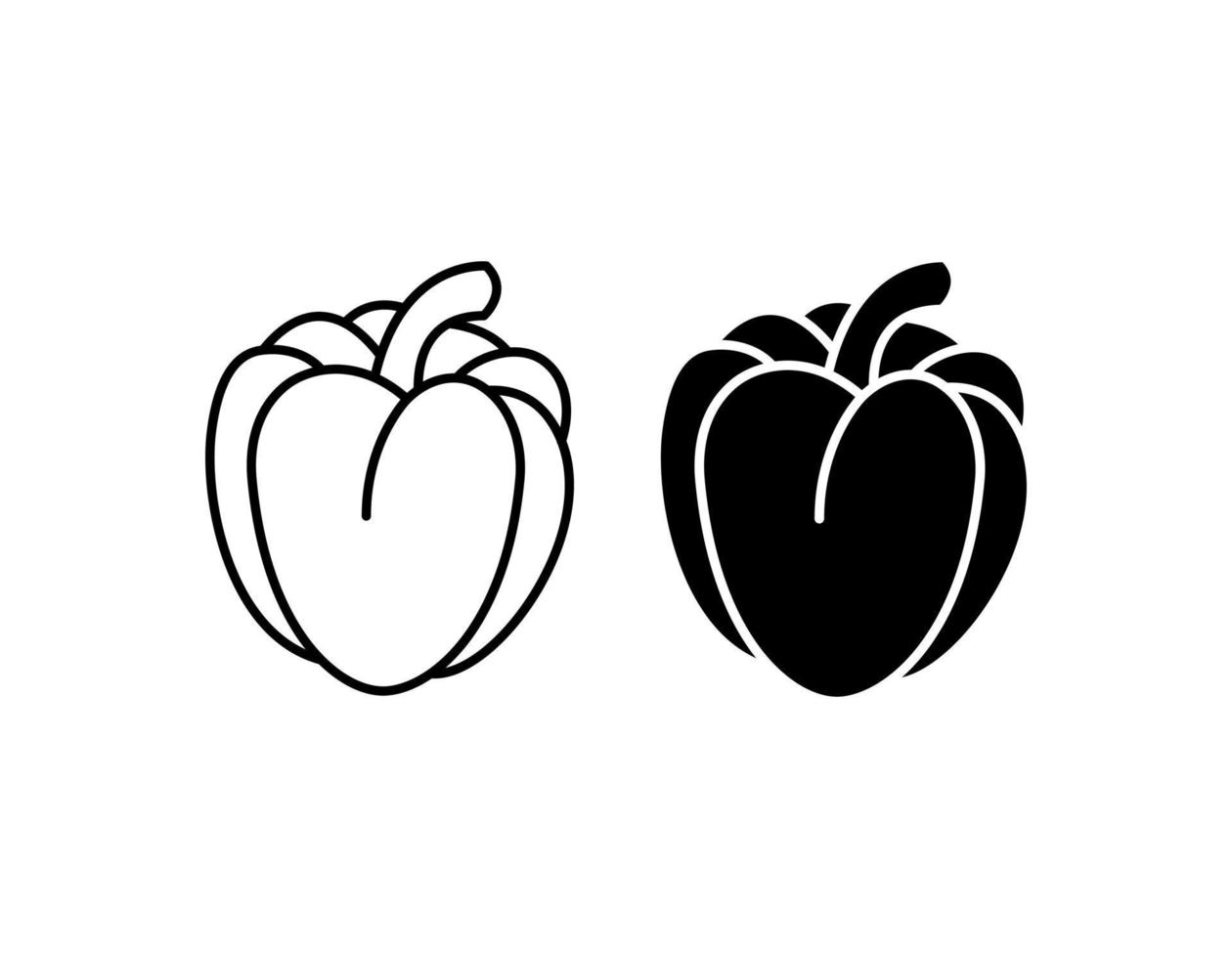 paprika vector icon