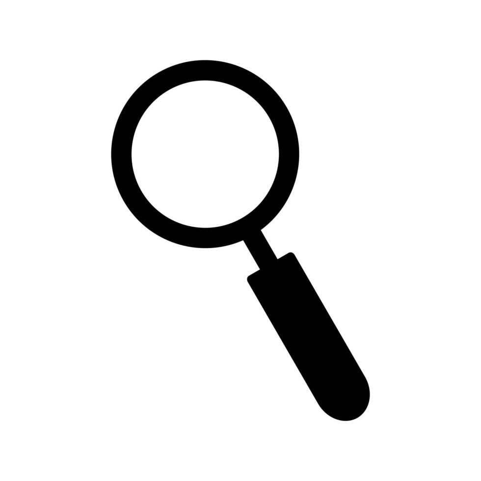 magnifying glass vector icon
