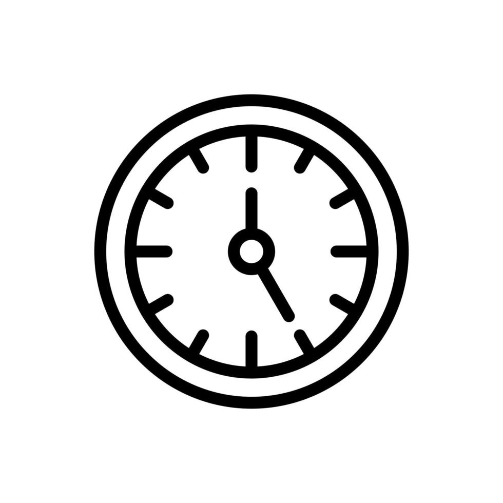 icono de vector de reloj