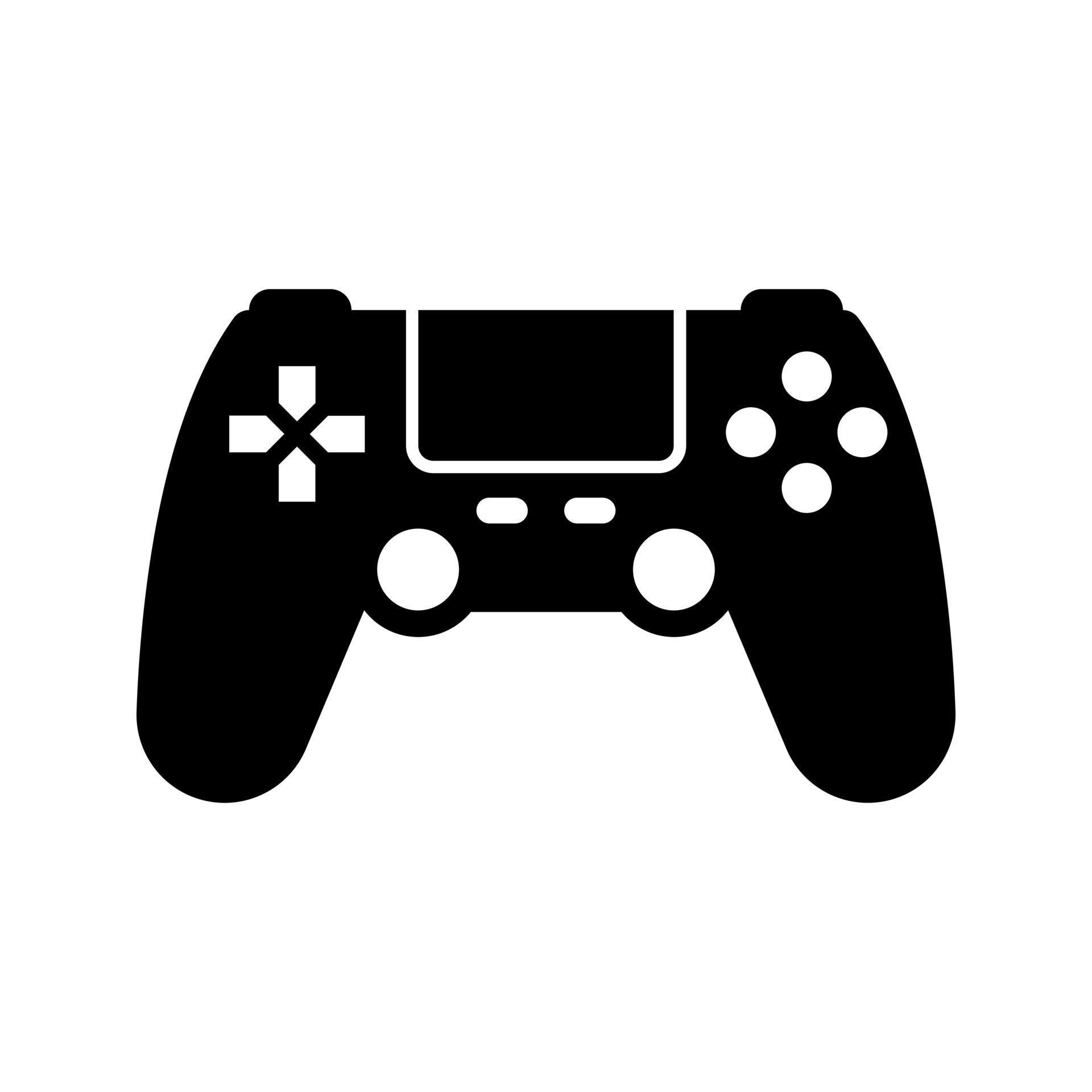 gaming controller vector icon 7126481 Vector Art at Vecteezy