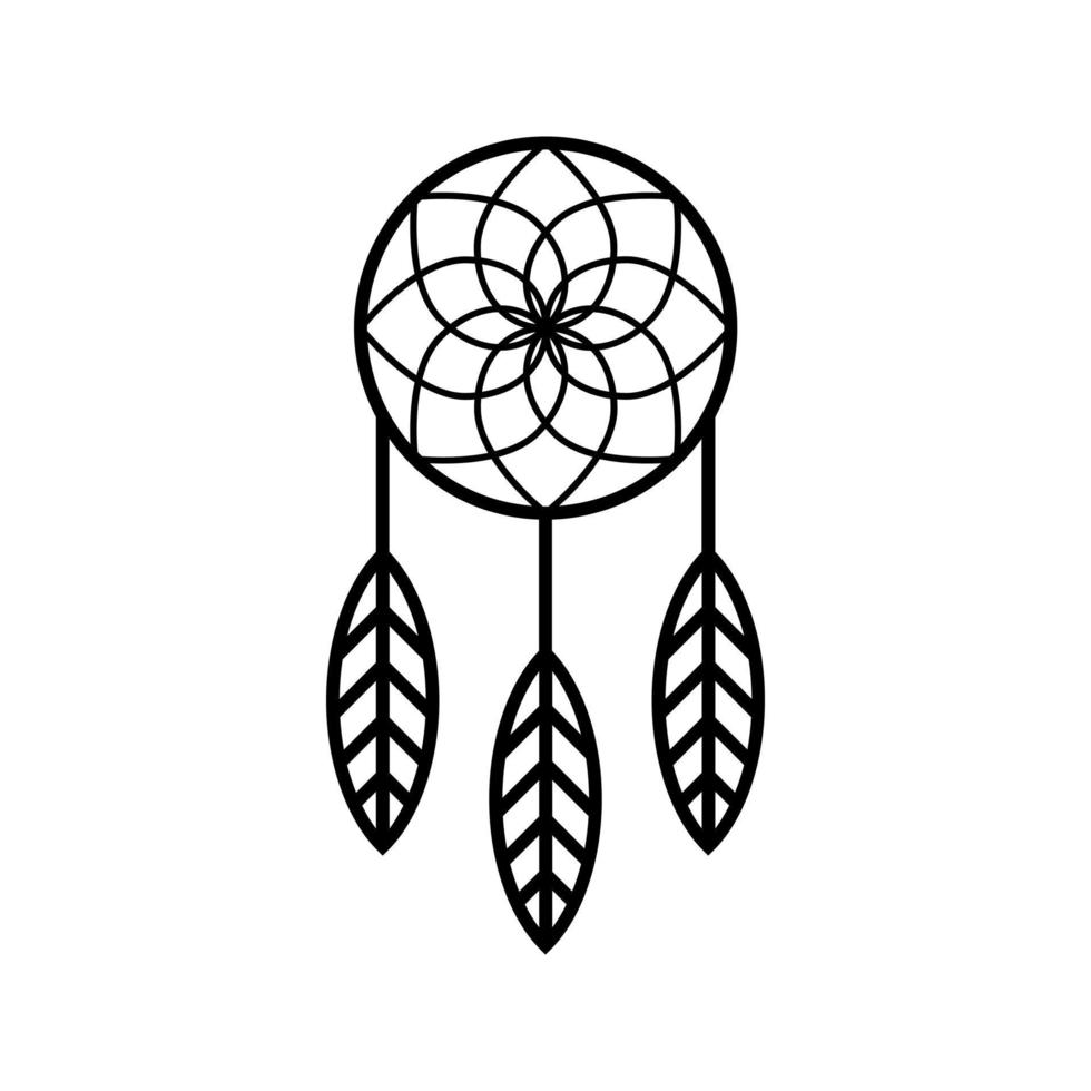 Dream catcher icon Royalty Free Vector Image - VectorStock