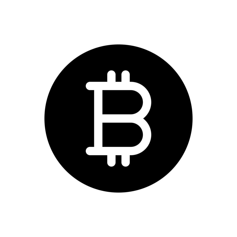 bitcoin vector icon
