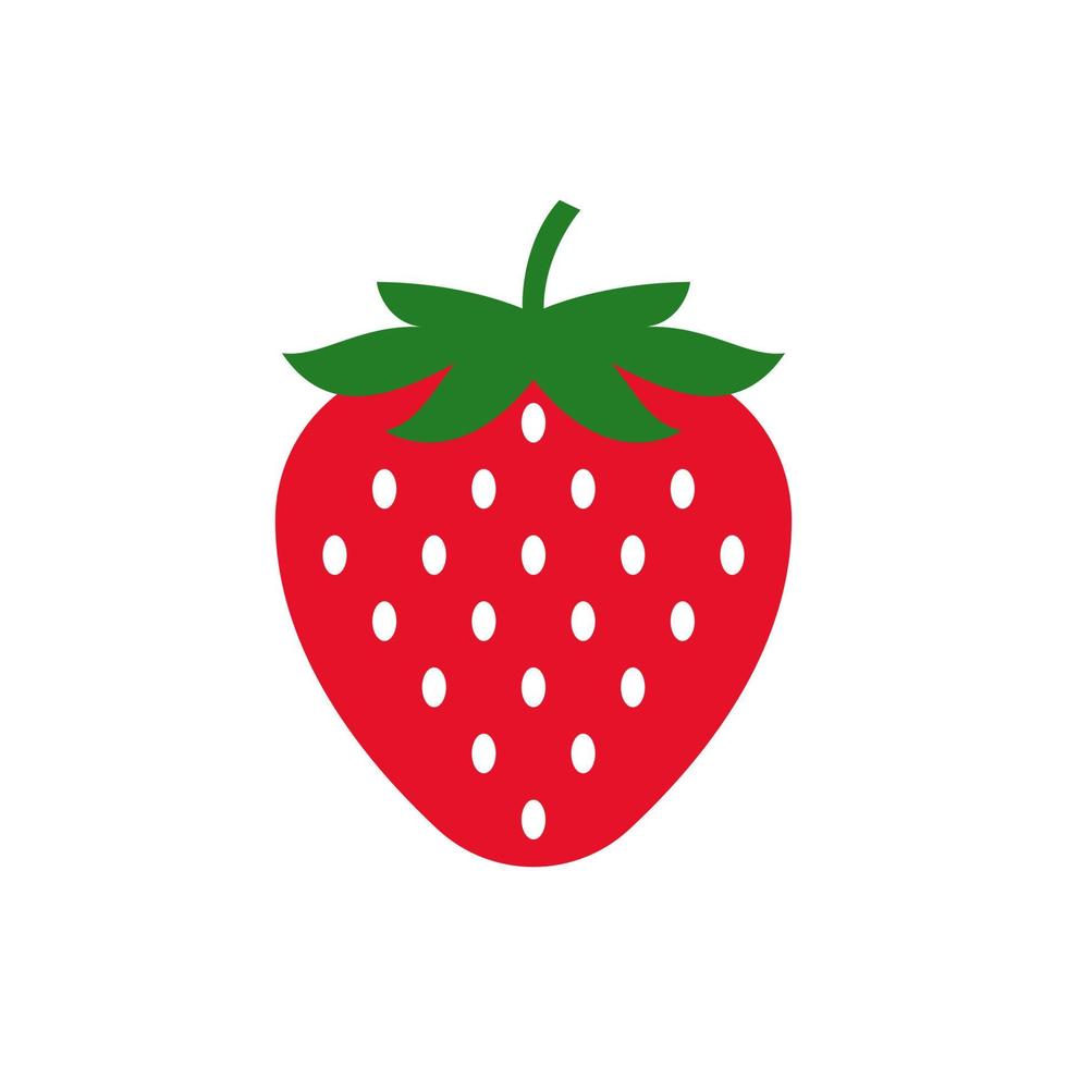 strawberry vector icon