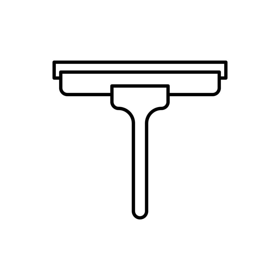 window cleaner tool vector icon