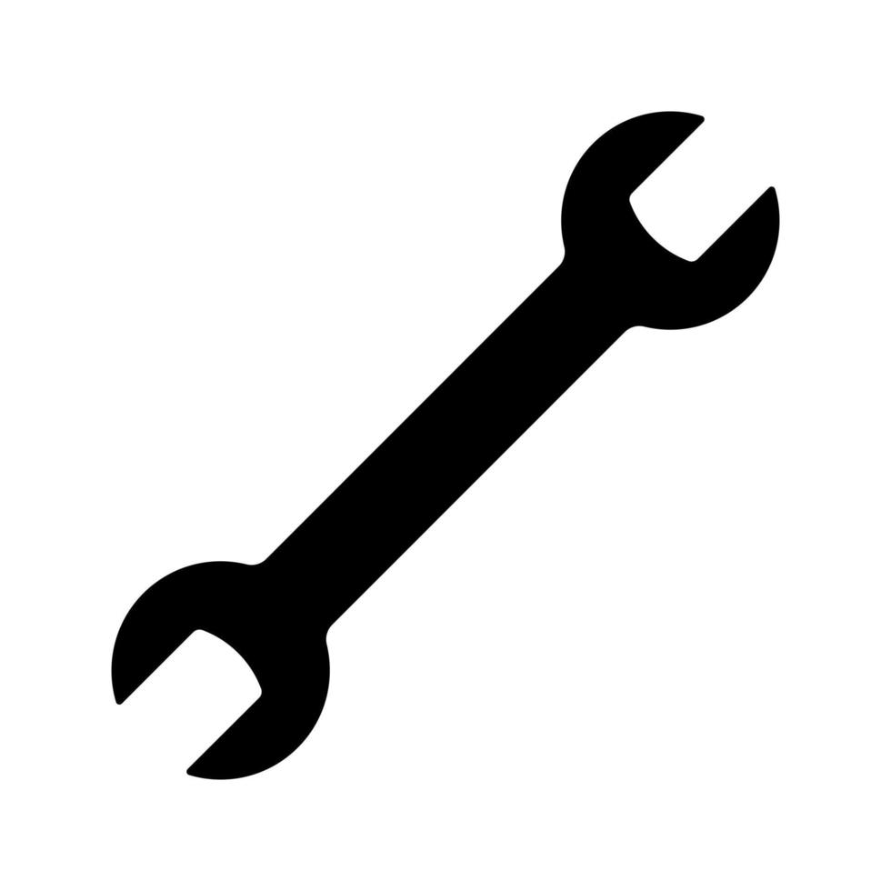 wrench vector icon