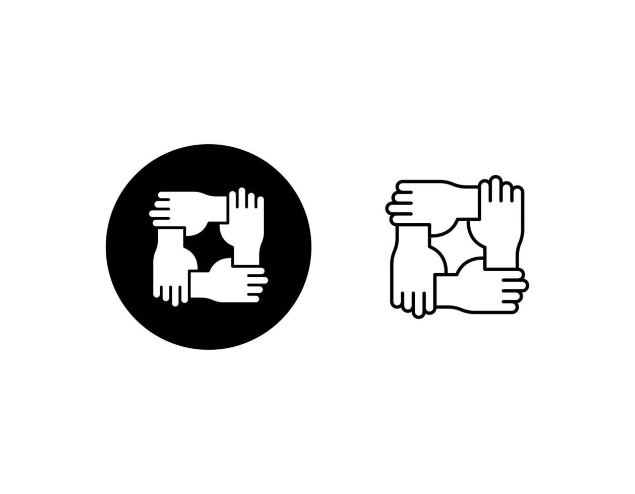 teamwork vector icon