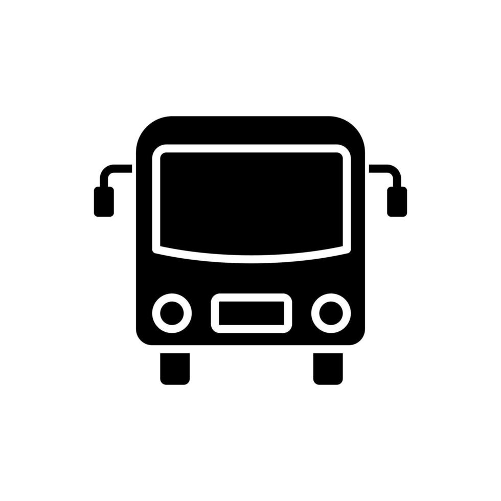 icono de vector de bus