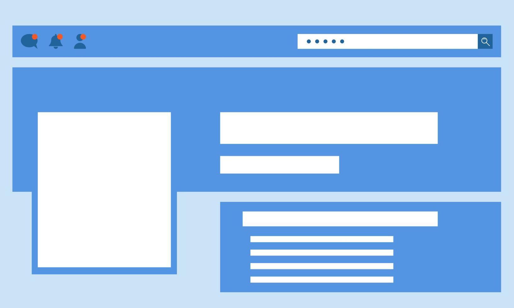 social media template mockup vector background