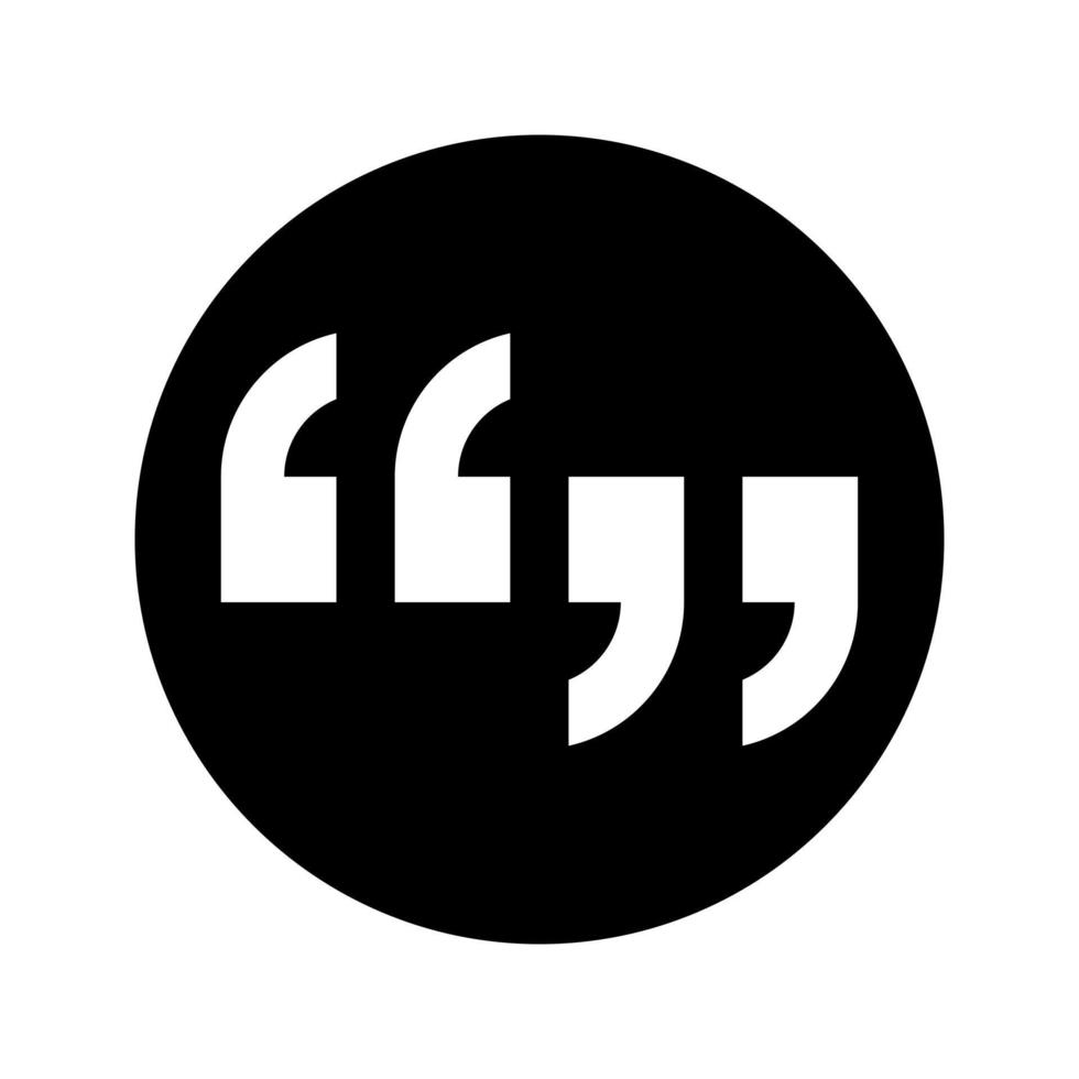 punctuation mark vector icon