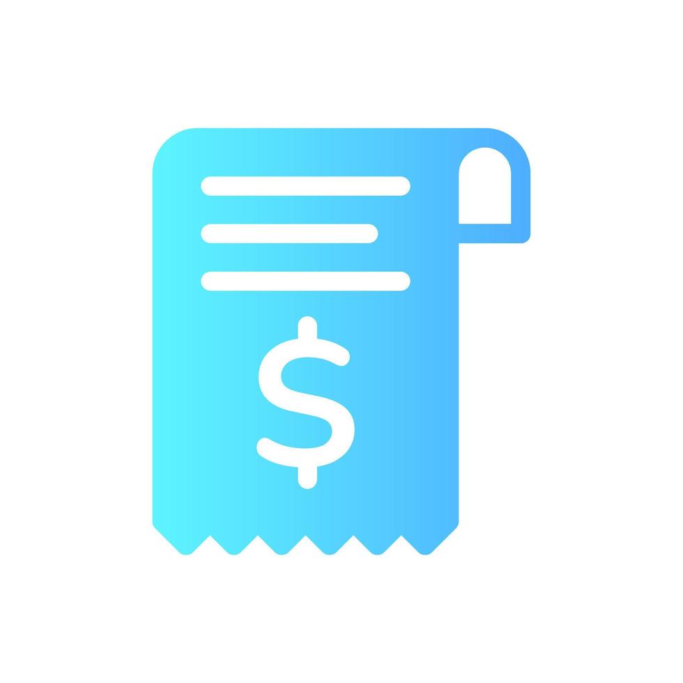 payment bill vector icon
