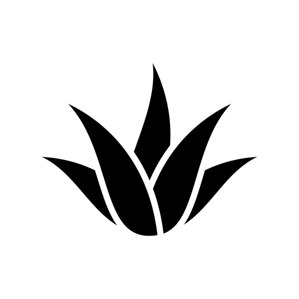 aloe vera vector icon
