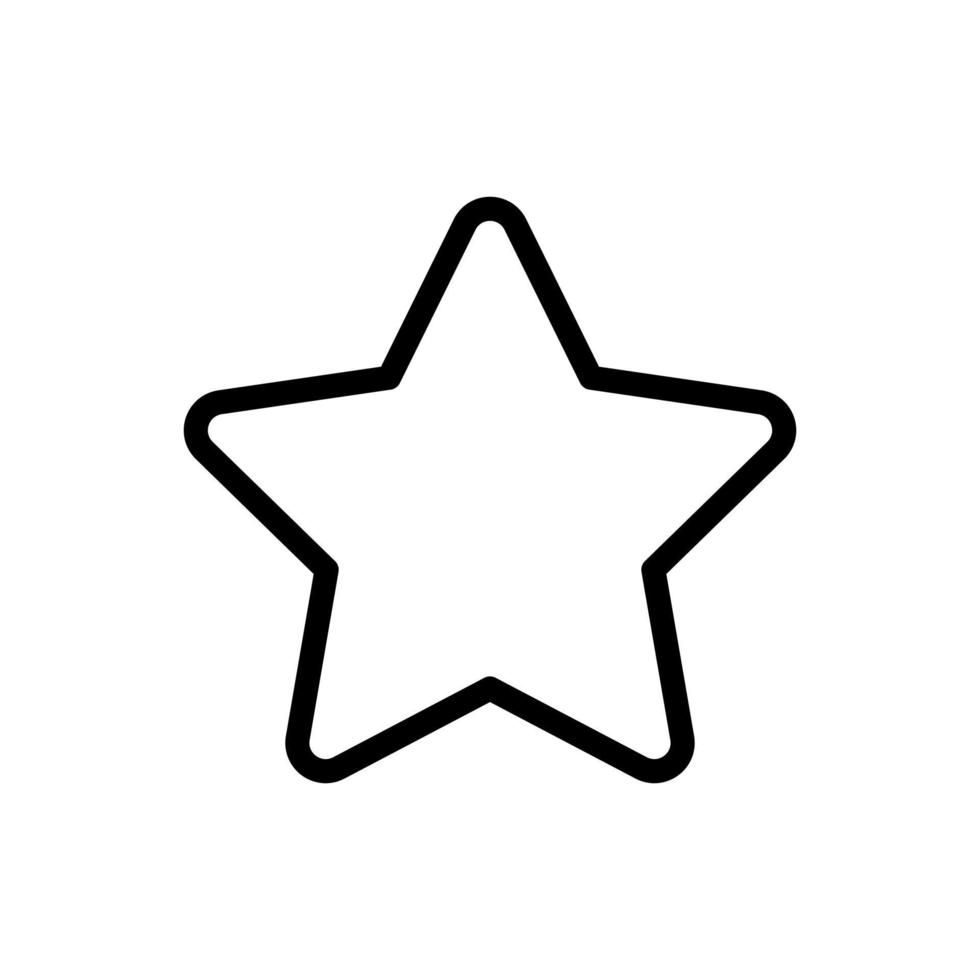 star vector icon