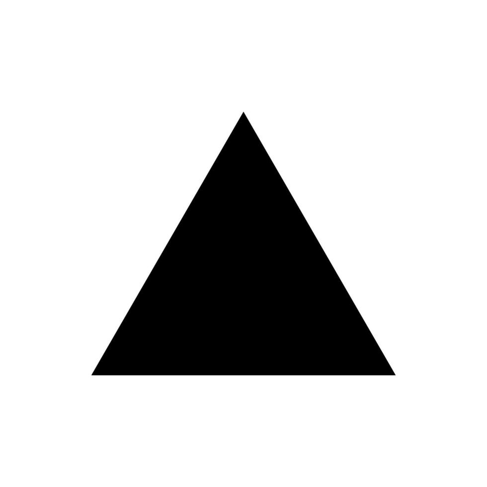 triangle vector icon